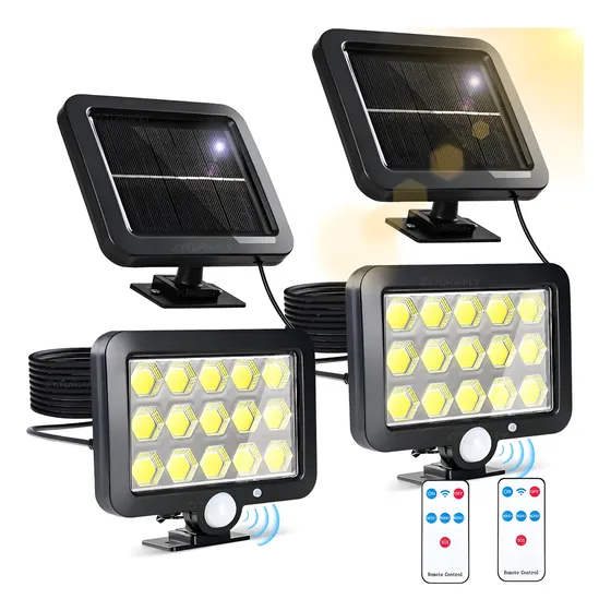 Kit de 2 lámparas solares