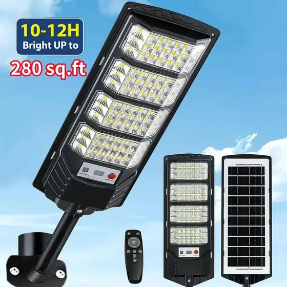 Lámpara solar exterior impermeable