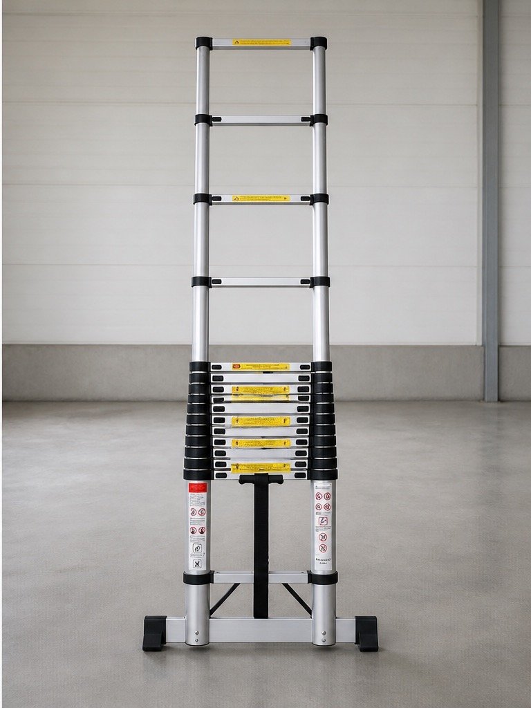 Escalera telescópica recta de 5 m