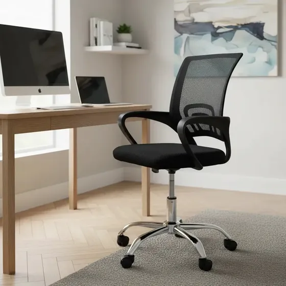 Silla ejecutiva de malla