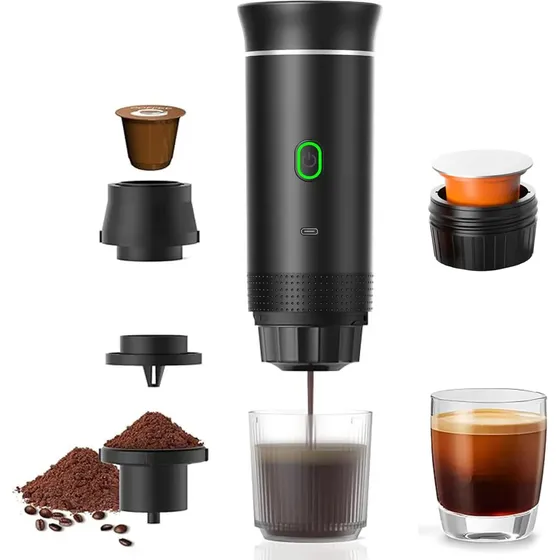 Cafetera portátil 3 en 1