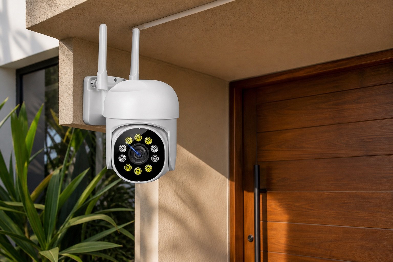 Cámara exterior Wi-Fi 2NLF con audio