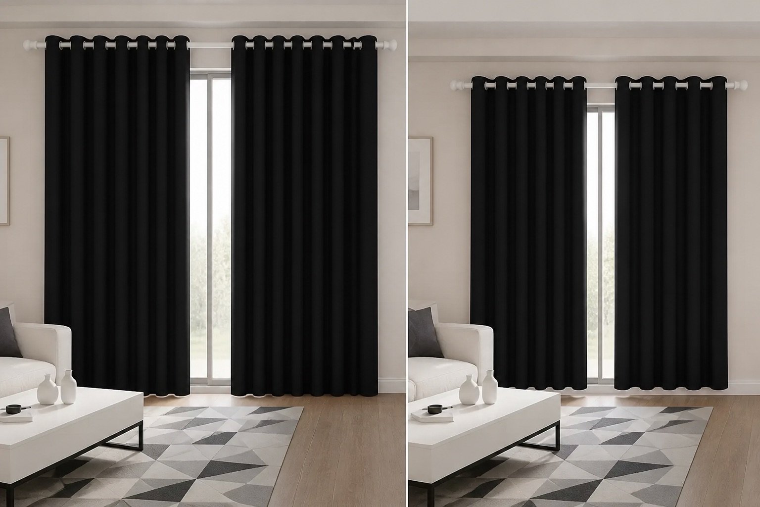 Cortina blackout 264 × 214 cm